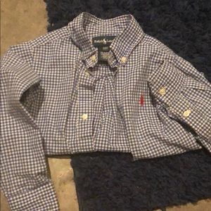 Long sleeve button up 3t